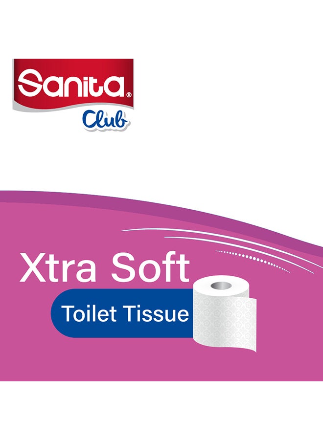 Sanita Toilet Paper Roll 200 Sheets  Pack of 10 White  - Image 3