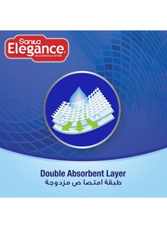 Elegance Adult Diapers Large 40 Briefs  - Image 3