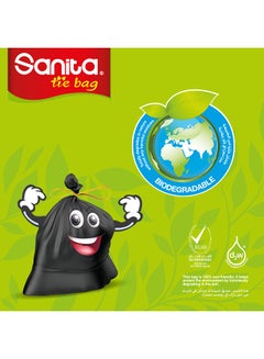Sanita Disposable Tie Bag Black 100 x 84cm  - Image 3