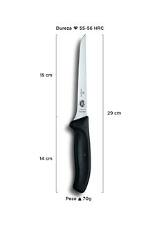 Victorinox Swiss Classic Boning Knife Black/Silver  - Image 2