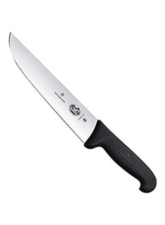 Victorinox Fibrox Butcher Knife Black/Silver  - Image 1