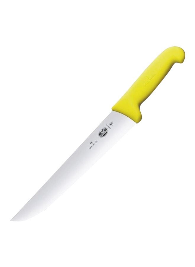 Fibrox Butcher Knife Yellow/Silver - v1595072615/N39350049A_1