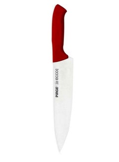 PiRGE Ecco Chef Knife Red/Silver 23centimeter UAE | Dubai, Abu Dhabi