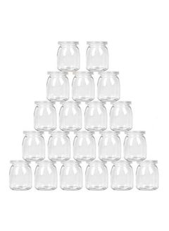 East Lady 20-Piece Jar With Lid Clear 20 x 100ml  - Image 1