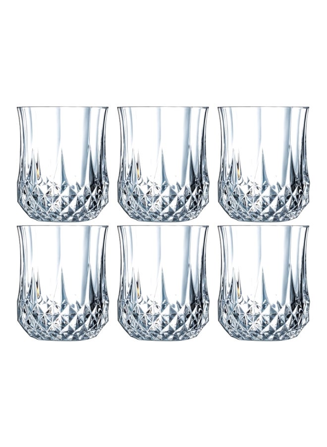 Eclat 6-Piece Longchamp Shot Glass Set Clear 