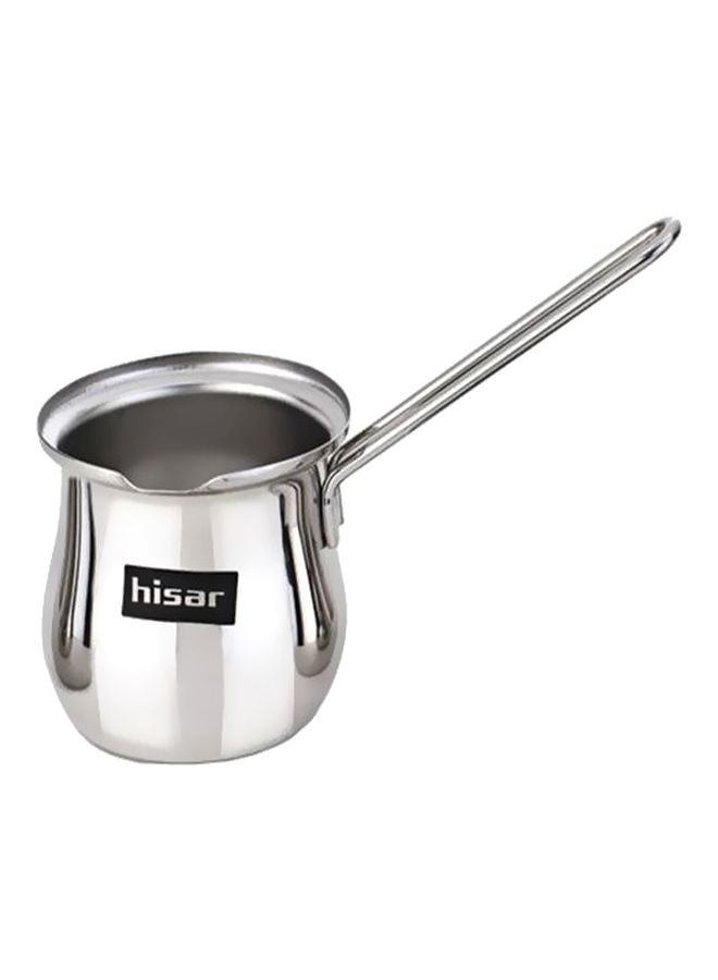 hisar Mercury Stainless Steel Coffee Pot Silver