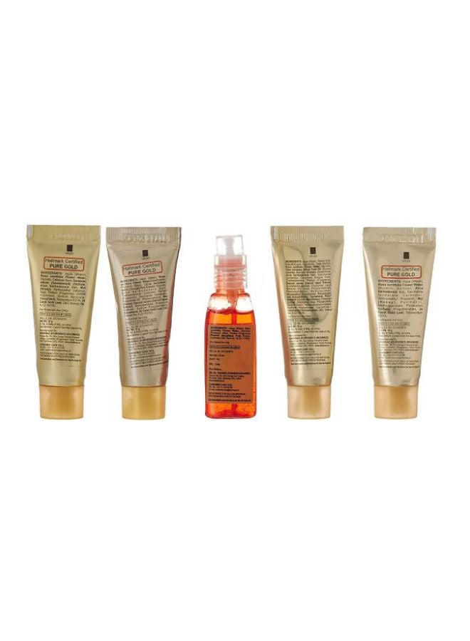 Shahnaz Husain - 5-Piece Gold Facial Kit - Image 1