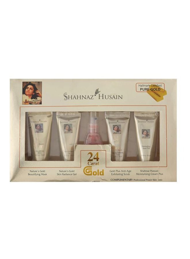 Shahnaz Husain - 5-Piece Gold Facial Kit - Image 1