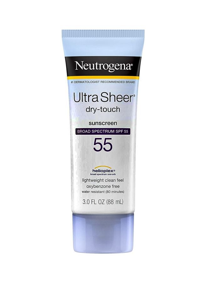 نيوتروجينا - واقي الشمس ألترا شير دراي تاتش بعامل حماية من أشعة الشمس SPF55 3fluid_ounce - Image 1