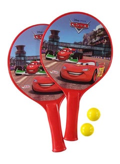 dede 4-Piece Cars Print Racket Set 3.8 x 2.2cm  - Image 1