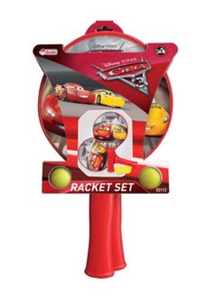dede 4-Piece Cars Print Racket Set 3.8 x 2.2cm  - Image 2