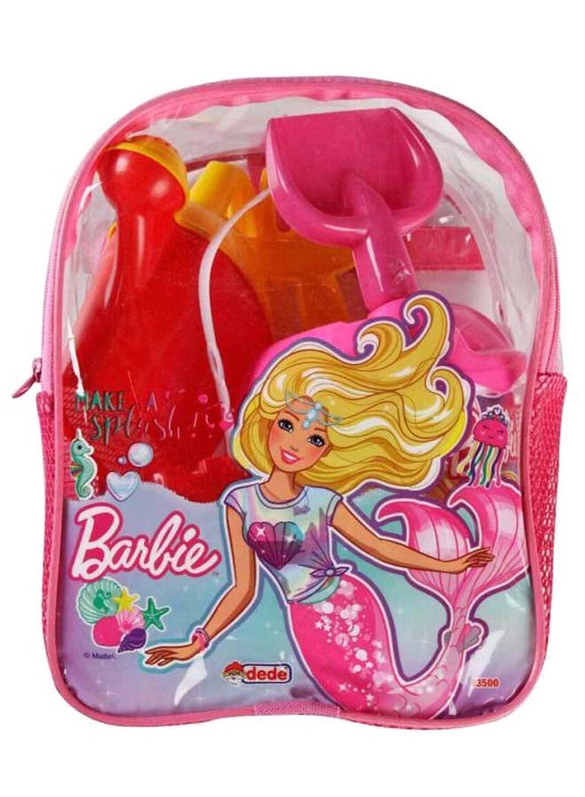 dede 6-Piece Barbie Beach Toy Set - Image 1