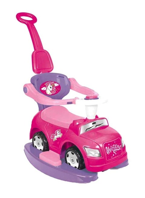 4-In-1 Unicorn First Step Ride On Toy