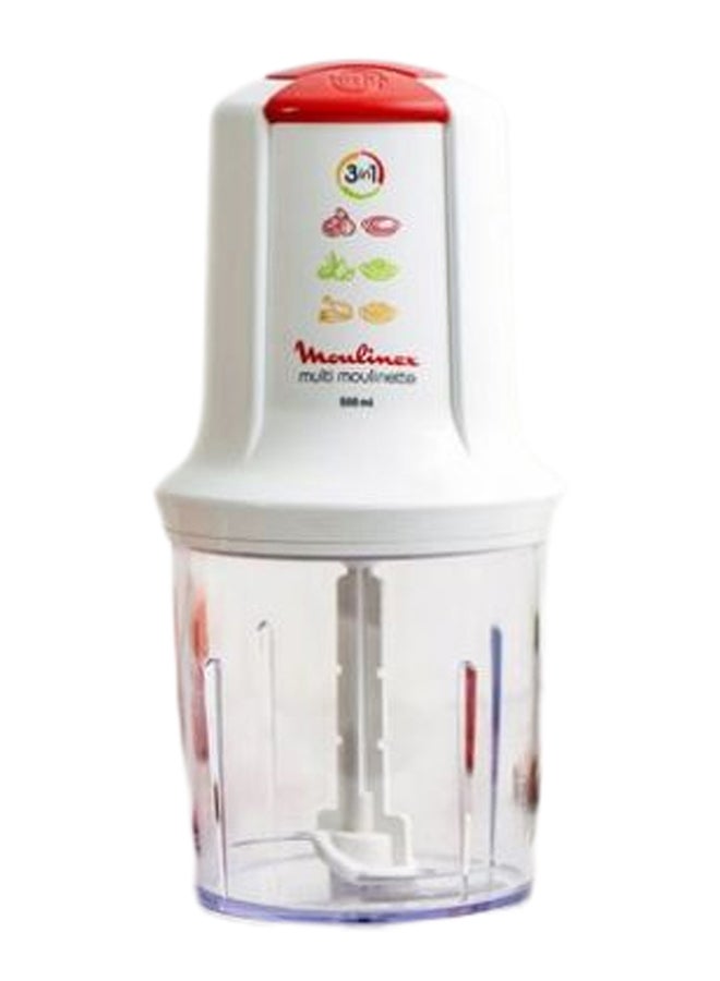 Moulinex Multi Moulinette Chopper, Chopper, 500 ml 500 W AT7151EG White  - Image 2