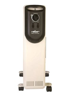 هيلير مدفأة للغرفة تعمل بالزيت ومزودة ب 9 صناديق 2000.0 W MAV-2009 بيج / أسود  - Image 1