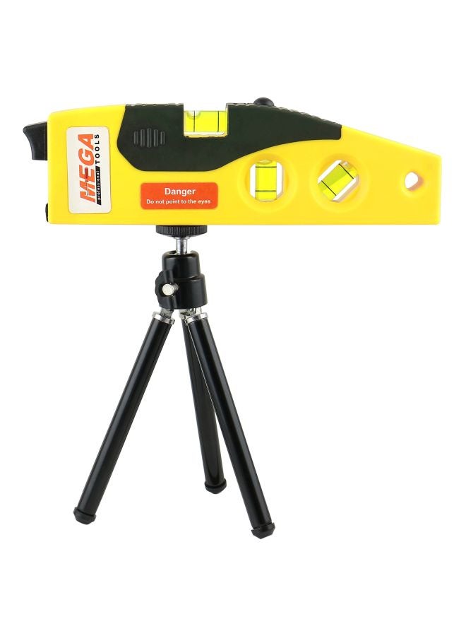 MEGA Mini Laser Level Yellow/Black/Green 18centimeter  - Image 1