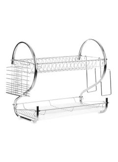 NuSense Multifunctional Bowl Storage Rack silver 55cm  - Image 1