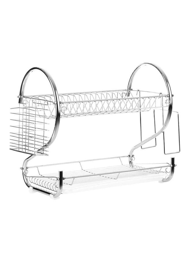 NuSense Multifunctional Bowl Storage Rack silver 55cm  - Image 1