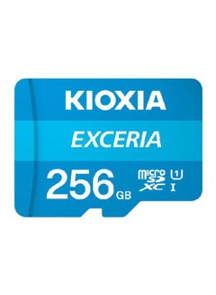 KIOXIA 256GB Exceria memory card MicroSDXC Class 10 UHSI 256 GB  - Image 1