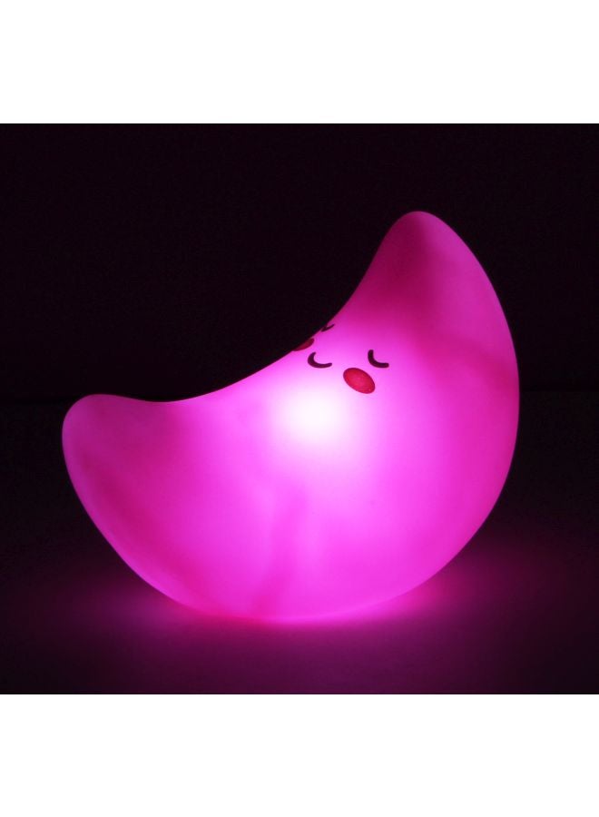 Shallow Moon Shaped LED Night Light 25x5x20cm - Image 2