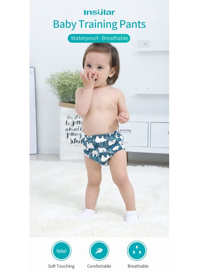 insular 6 Layer Breathable Diapers Pant Size M, 8-11 Kg, 2 Count  - Image 4