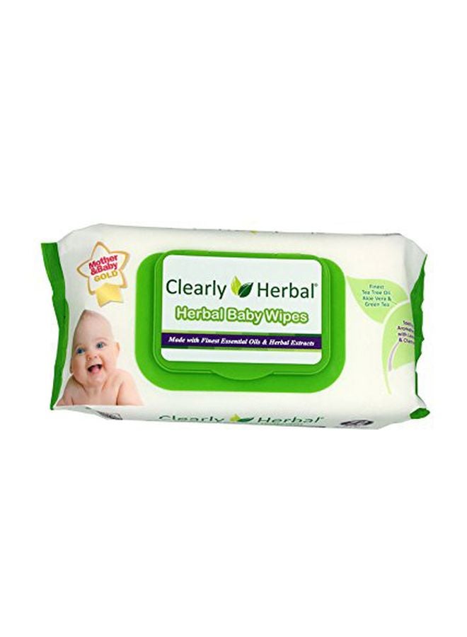 Clearly Herbal Baby Wipes Value Box 4 Packs x 72 Wipes, 288 Count - Image 2