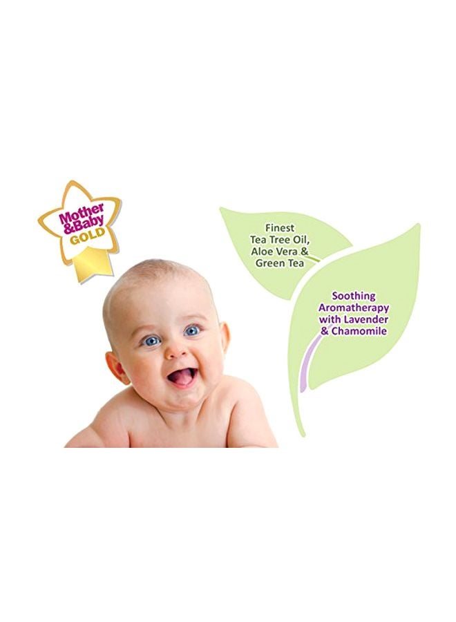 Clearly Herbal Baby Wipes Value Box 4 Packs x 72 Wipes, 288 Count - Image 3