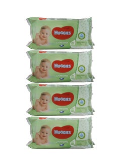 Natural Care Baby Wipes, 4 Packs x 56 Wipes, 224 Count - v1595084530/N39364965A_1