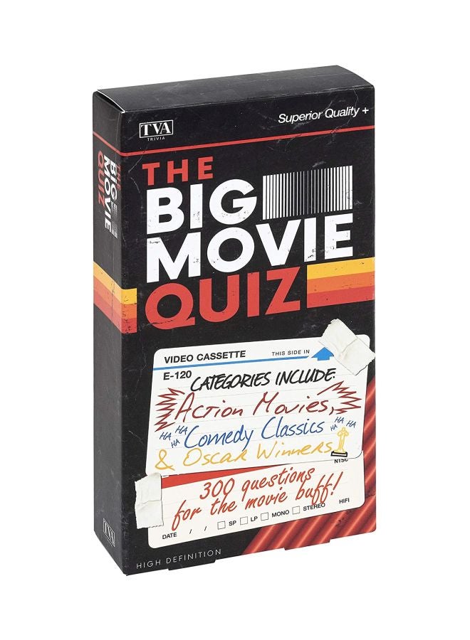 Professor Puzzle - The Big Movie Quiz Card Game PP-QZ3875 - Image 1