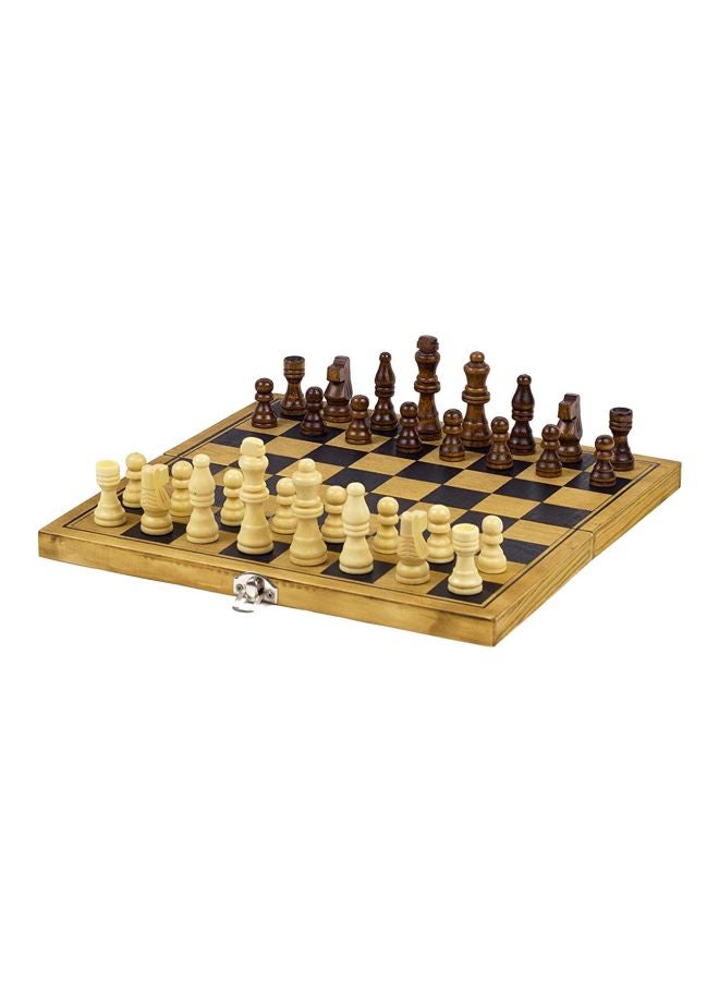 Professor Puzzle Classic Wooden Chess Board Game - Image 1