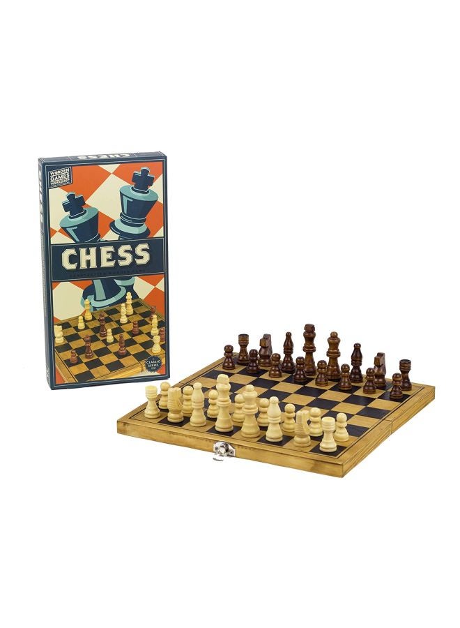 Professor Puzzle Classic Wooden Chess Board Game - Image 2