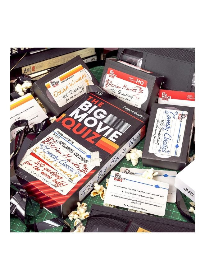 Professor Puzzle - The Big Movie Quiz Card Game PP-QZ3875 - Image 1
