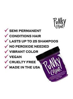 Semi Permanent Conditioning Hair Colour Purple 100ml - v1595086295/N39354246A_3