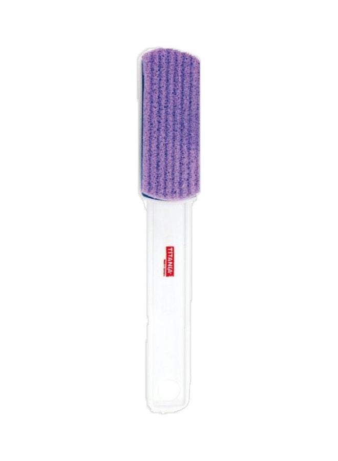 TITANIA Foot And Hand Brush White/Purple 