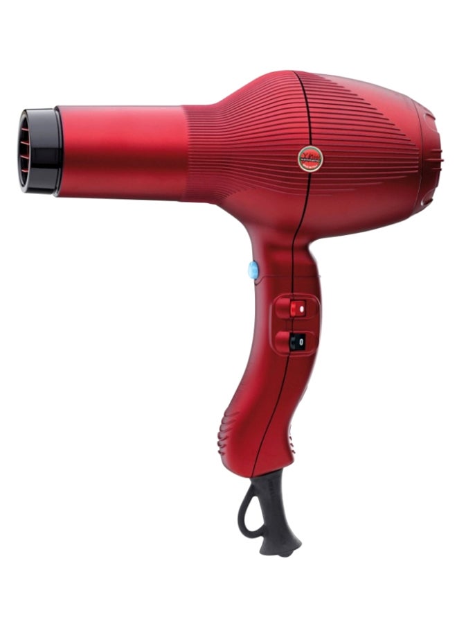 Gammapiu Professional Alaatali Hair Dryer Red - Image 1