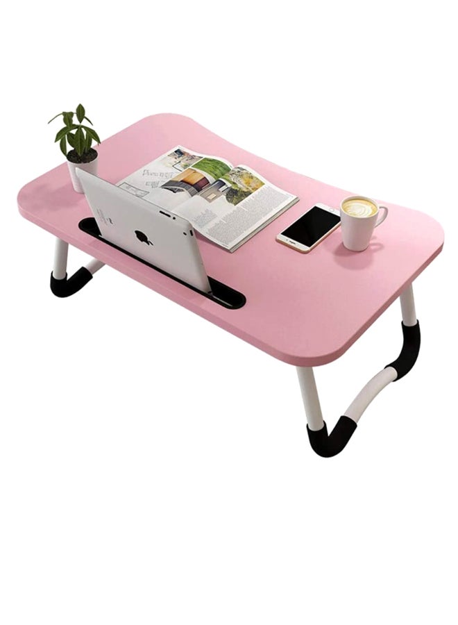 طاولة مكتب قابلة للطي تستخدم في وضعية الاستلقاء وردي/ أسود/ أبيض - Image 2