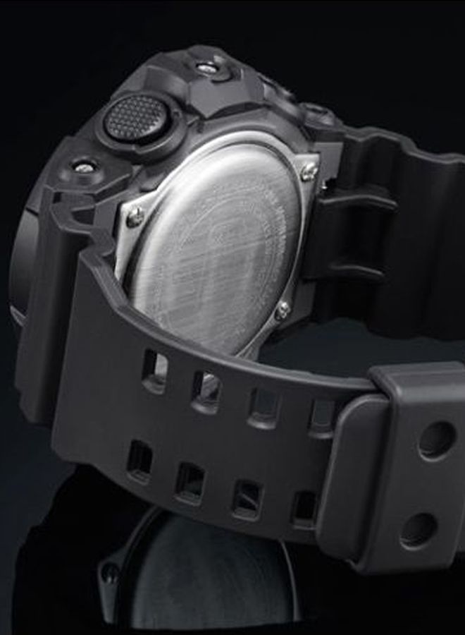 جي شوك ساعة يد جي-شوك بعقارب/رقمية طراز GA-700-1B للرجال - Image 2