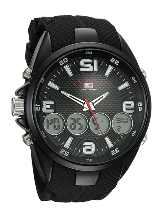 U.S. Polo Assn. - Men's Casual Digital Analog Watch US9596 - Image 1