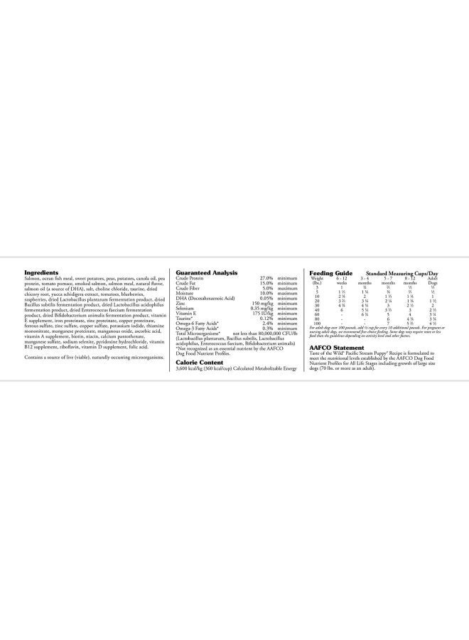 Pacific Stream Puppy Recipe With Smoked Salmon Brown 2.27kg - v1595089005/N39364780A_3