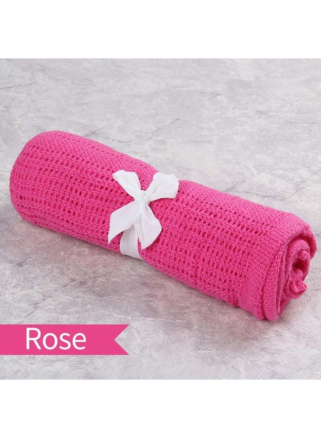 انسولار بطانية من القطن بتصميم مفرغ - Image 2