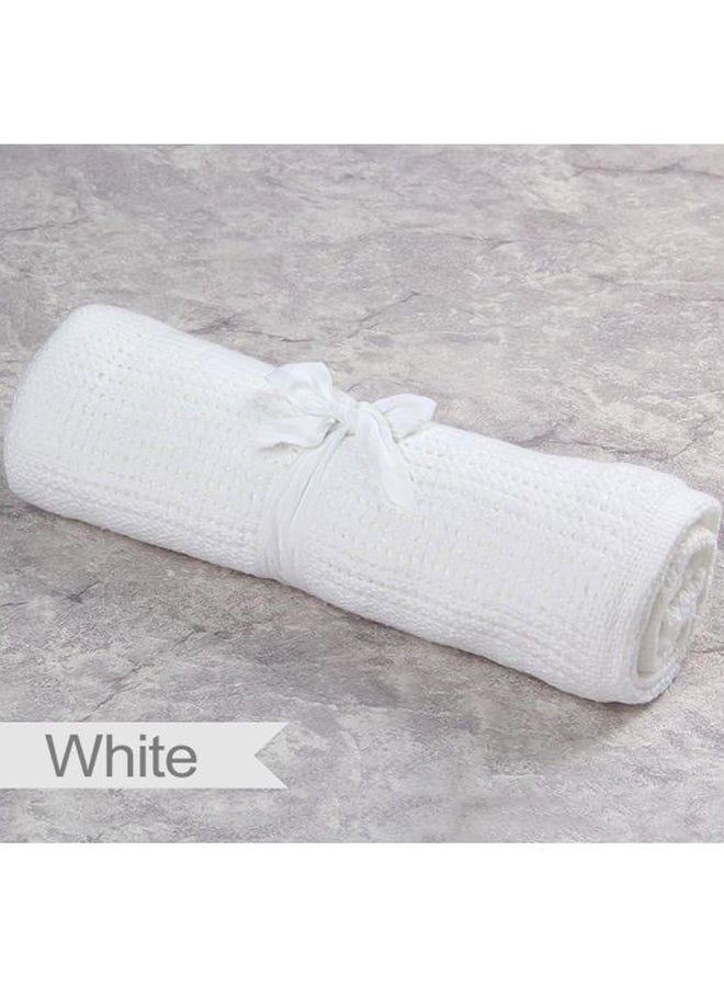 انسولار بطانية من القطن بتصميم مفرغ - Image 2