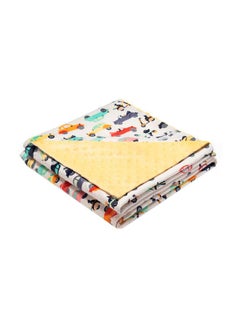 insular Car Printed Baby Dotted Blanket  - Image 1