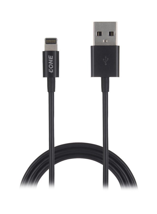 Eone - Lightning To USB Charging Cable Black - Image 1