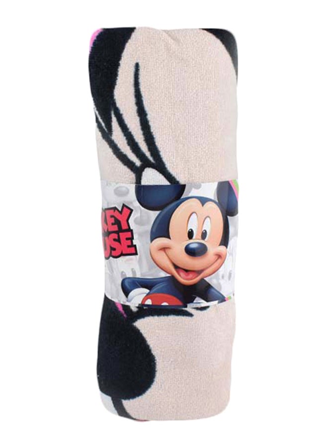 Minnie Mouse Printed Bath Towel Multicolour 70 x 150cm