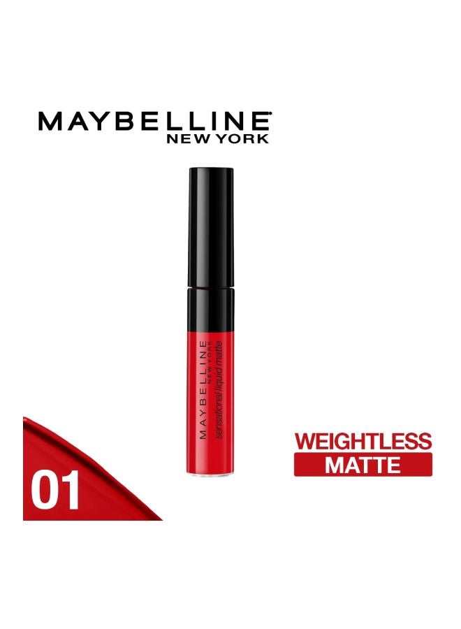 MAYBELLINE NEW YORK - Sensational Liquid Matte Lipstick 01 To The Fullest - Image 1