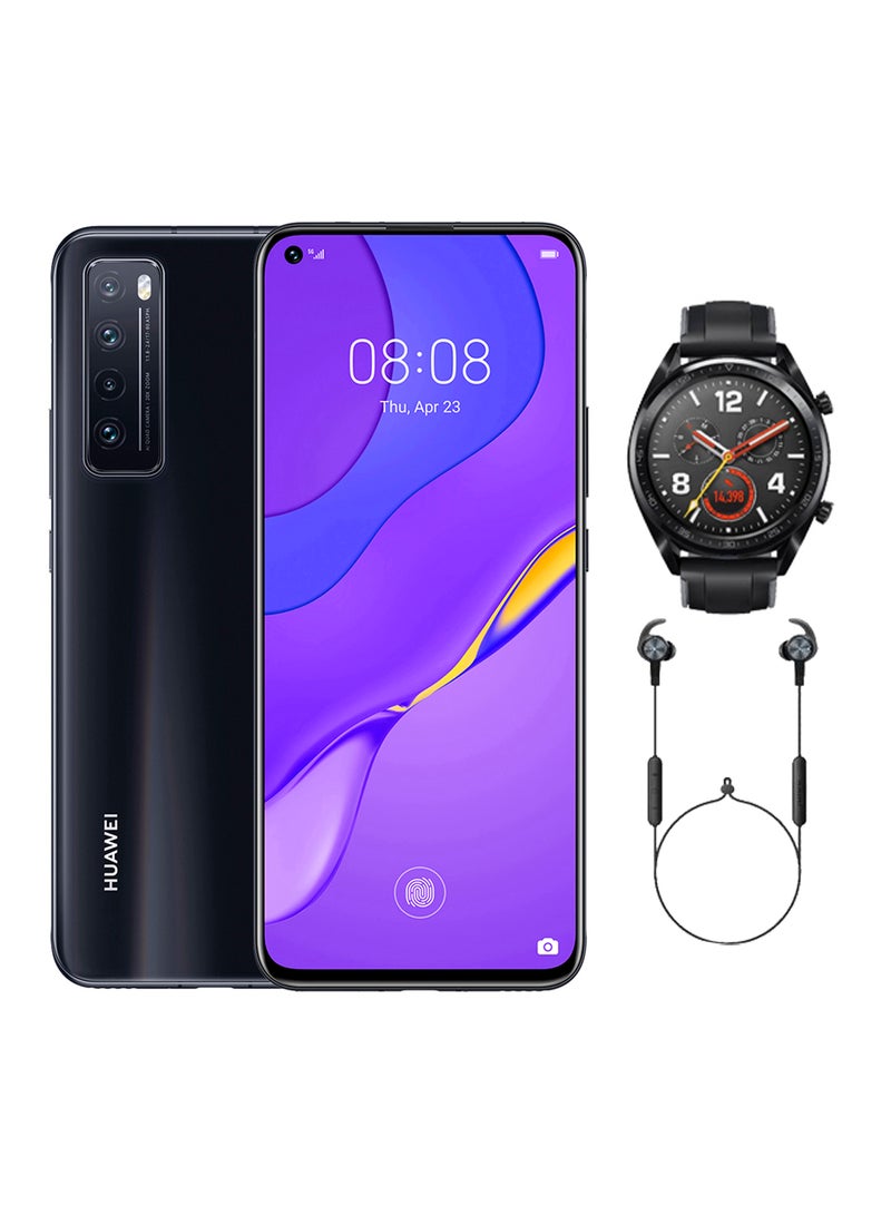 HUAWEI - Nova 7 Dual SIM Black 8GB RAM 256GB 5G With Gift Items - Image 1