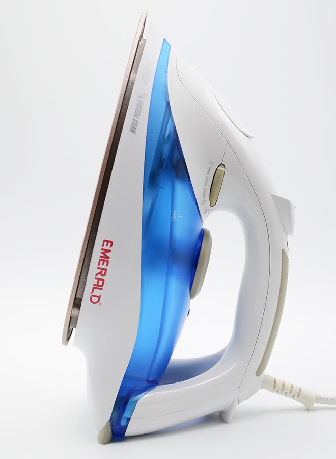 Emerald - Steam Iron 320.0 ml 2200.0 W EA515 Blue - Image 1
