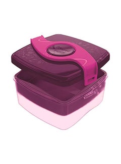 Maped 2-In-1 Picnic Origins Lunch Box Pink/Clear 15.3 x 17centimeter  - Image 1
