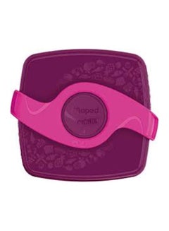 Maped 2-In-1 Picnic Origins Lunch Box Pink/Clear 15.3 x 17centimeter  - Image 2