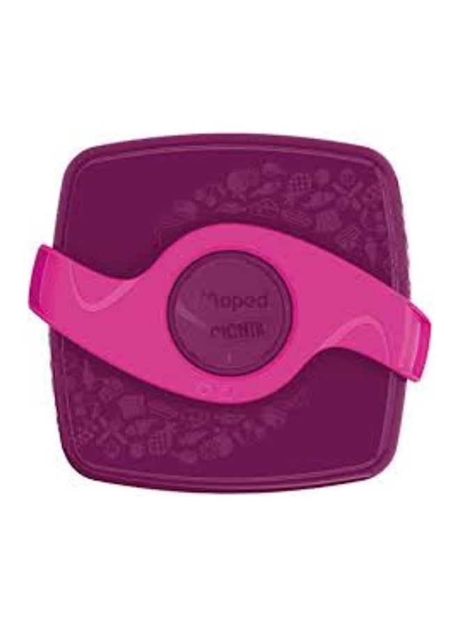 Maped 2-In-1 Picnic Origins Lunch Box Pink/Clear 15.3 x 17centimeter - Image 2